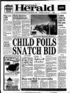Western Evening Herald Wednesday 04 September 1991 Page 1