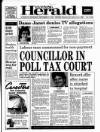 Western Evening Herald Wednesday 11 September 1991 Page 1