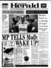 Western Evening Herald Wednesday 18 December 1991 Page 1