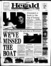 Western Evening Herald Thursday 26 October 1995 Page 1
