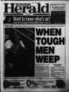 Western Evening Herald Monday 02 August 1999 Page 1