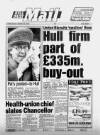 Hull Daily Mail Wednesday 16 March 1988 Page 1