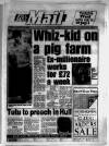 Hull Daily Mail Friday 20 January 1989 Page 1