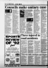 Hull Daily Mail Tuesday 05 January 1993 Page 10