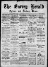 Surrey Herald Friday 13 January 1911 Page 1