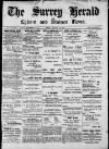 Surrey Herald Friday 20 January 1911 Page 1