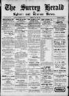 Surrey Herald Friday 12 May 1911 Page 1
