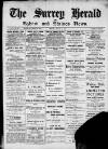 Surrey Herald Friday 04 August 1911 Page 1