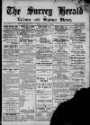 Surrey Herald Friday 10 November 1911 Page 1