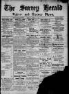Surrey Herald Friday 17 November 1911 Page 1