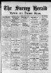 Surrey Herald Friday 22 March 1912 Page 1