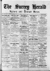 Surrey Herald Friday 29 March 1912 Page 1