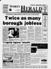 Surrey Herald Thursday 28 January 1993 Page 1