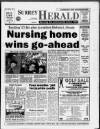 Sunbury & Shepperton Herald Thursday 07 January 1993 Page 1