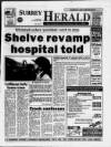 Sunbury & Shepperton Herald Thursday 26 August 1993 Page 1