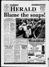 Sunbury & Shepperton Herald Thursday 06 July 1995 Page 1