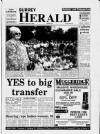 Sunbury & Shepperton Herald Thursday 20 July 1995 Page 1