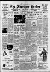 Aberdare Leader Saturday 01 December 1951 Page 1