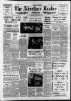 Aberdare Leader Saturday 29 December 1951 Page 1
