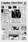 Croydon Advertiser and East Surrey Reporter Friday 14 November 1986 Page 1