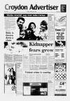 Croydon Advertiser and East Surrey Reporter Friday 20 March 1987 Page 1