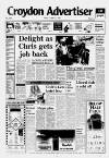 Croydon Advertiser and East Surrey Reporter Friday 21 October 1988 Page 1