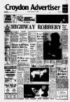 Croydon Advertiser and East Surrey Reporter Friday 17 February 1989 Page 1