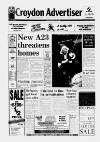 Croydon Advertiser and East Surrey Reporter Friday 22 December 1989 Page 1
