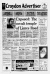 Croydon Advertiser and East Surrey Reporter Friday 26 January 1990 Page 1
