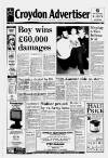 Croydon Advertiser and East Surrey Reporter Friday 02 February 1990 Page 1