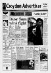 Croydon Advertiser and East Surrey Reporter Friday 09 March 1990 Page 1