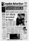 Croydon Advertiser and East Surrey Reporter Friday 27 April 1990 Page 1