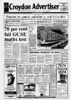 Croydon Advertiser and East Surrey Reporter Friday 30 November 1990 Page 1