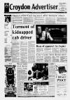Croydon Advertiser and East Surrey Reporter Friday 25 January 1991 Page 1