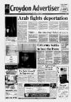 Croydon Advertiser and East Surrey Reporter Friday 08 February 1991 Page 1