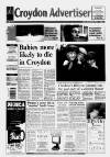 Croydon Advertiser and East Surrey Reporter Friday 22 November 1991 Page 1