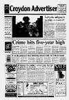 Croydon Advertiser and East Surrey Reporter Friday 17 January 1992 Page 1