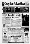 Croydon Advertiser and East Surrey Reporter Friday 31 January 1992 Page 1
