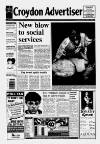 Croydon Advertiser and East Surrey Reporter Friday 14 February 1992 Page 1