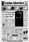 Croydon Advertiser and East Surrey Reporter Friday 03 April 1992 Page 1