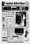 Croydon Advertiser and East Surrey Reporter Friday 05 June 1992 Page 1
