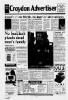 Croydon Advertiser and East Surrey Reporter Friday 07 August 1992 Page 1
