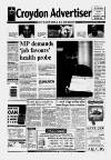 Croydon Advertiser and East Surrey Reporter Friday 18 December 1992 Page 1