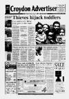 Croydon Advertiser and East Surrey Reporter Friday 08 January 1993 Page 1