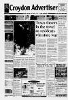 Croydon Advertiser and East Surrey Reporter Friday 07 May 1993 Page 1