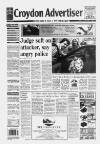 Croydon Advertiser and East Surrey Reporter Friday 30 July 1993 Page 1