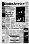 Croydon Advertiser and East Surrey Reporter Friday 01 October 1993 Page 1