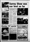 Esher News and Mail Wednesday 01 July 1987 Page 23
