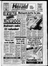Irvine Herald Friday 24 January 1986 Page 1