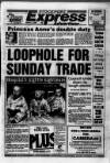Stockport Express Advertiser Wednesday 11 October 1989 Page 1